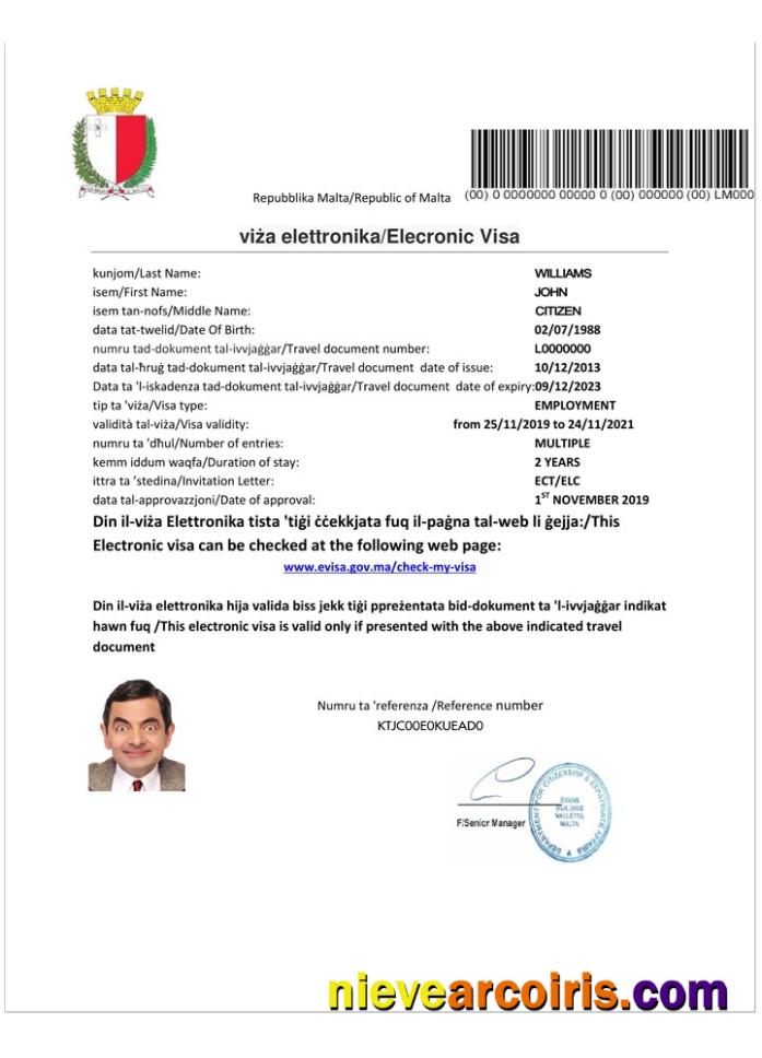 MALTA e-visa